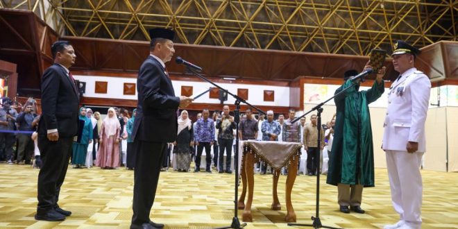 Ini Pesan Gubernur Aceh Saat Melantik Pj Bupati Aceh Selatan