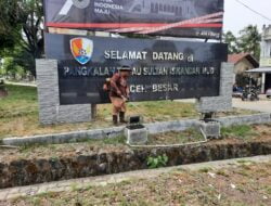 Jelang Kehadiran Wapres RI, DLH Aceh Besar Bersihkan Kawasan Blang Bintang