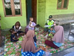 Kerjasama Antara Babinsa dan Bidan Desa dalam Upaya Cek Stunting