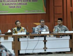 Pemerintah Aceh dan Pemkab Simeulue Bahas Persiapan Pelaksanaan MTQ Provinsi ke-36