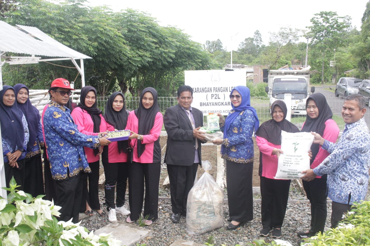 Pemkab dan Bhayangkari Polres Aceh Besar Kerjasama Tingkatkan Ketahanan Pangan