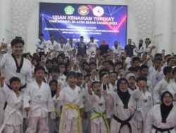 Pj Bupati Buka UKT Taekwondo Aceh Besar