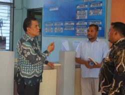 Sekda Aceh Besaf Pantau Langsung Kantor Camat Sukamakmur