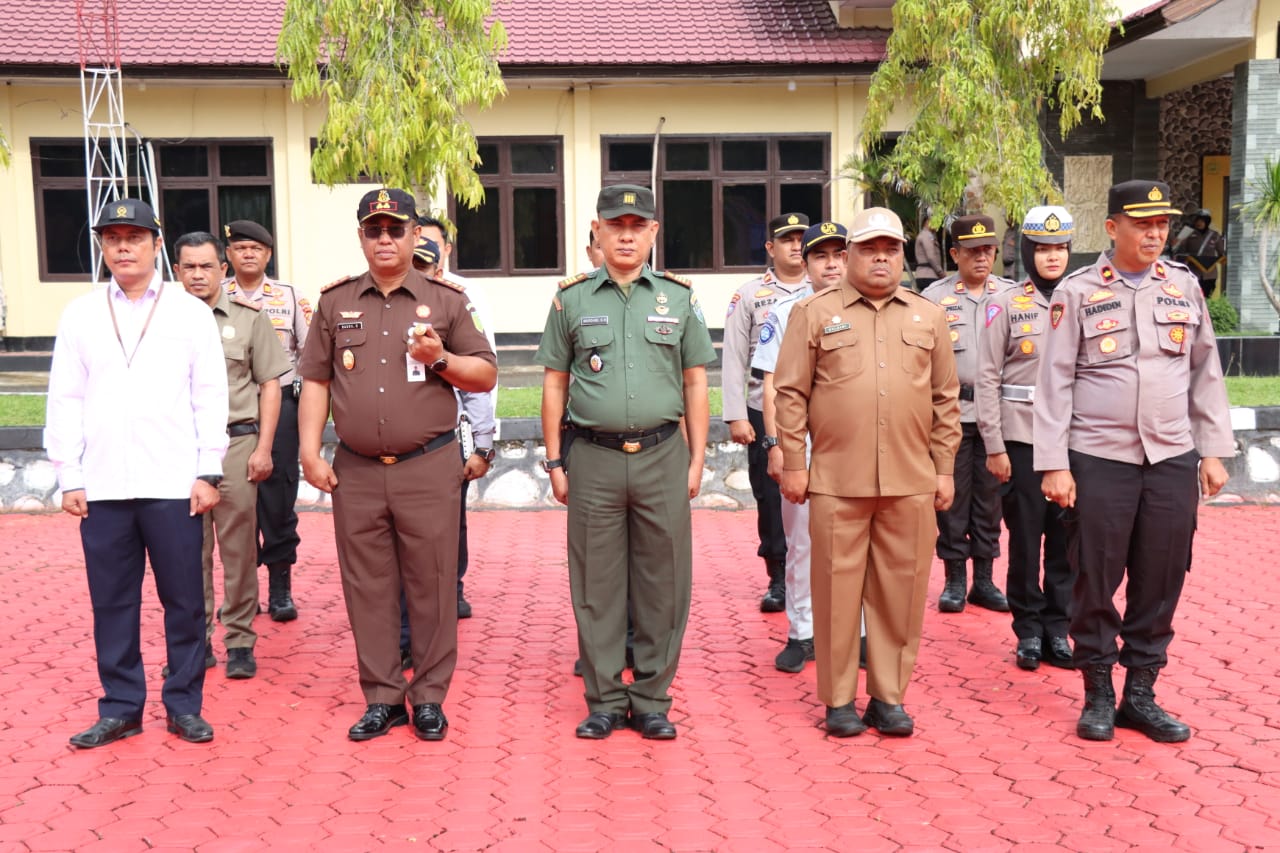 Wakili Pj Bupati, Sekda Aceh Besar Hadiri Apel Gelaran Operasi Zebra Seulawah 2023