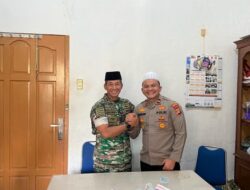 Kapolsek Ulee Lheue Dampingi Kunjungan Pangdam IM di Wilkumnya