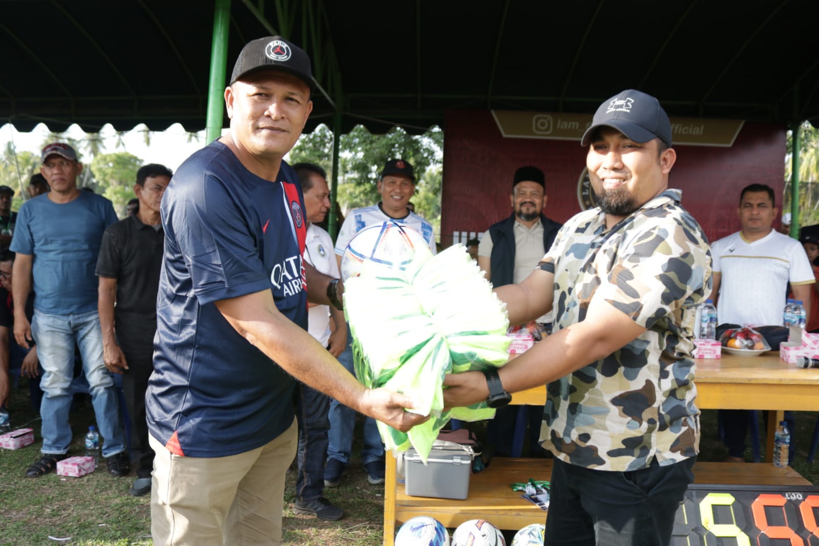 Pj Bupati Aceh Besar Buka Turnamen Sepak Bola Antar Gampong Se-Kuta Baro