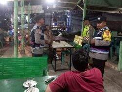 Antisipasi Guantibmas, Personel Polsek Kuta Baro Patroli dan Imbauan Warga