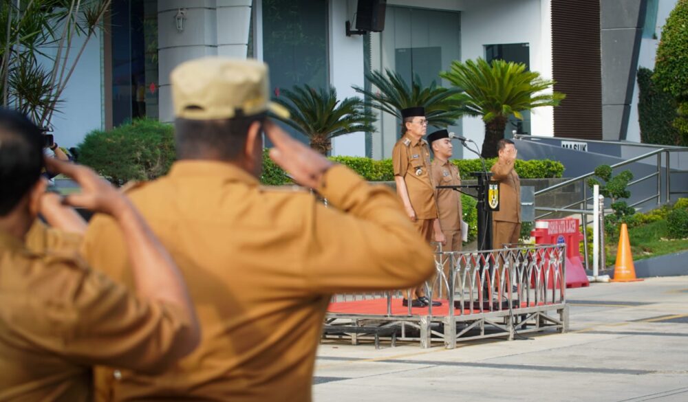 Pimpin Apel Gabungan Peringatan Hari Kesaktian Pancasila, Ini Pesan Amiruddin