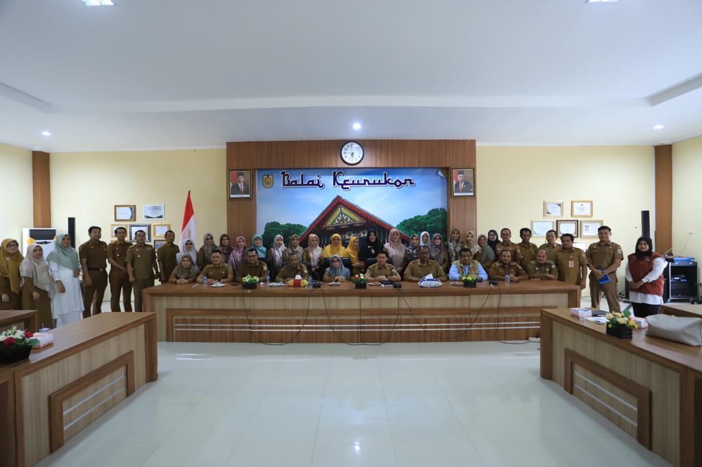 Pj Sekdako Banda Aceh Pimpin Rapat Koordinasi TPPS
