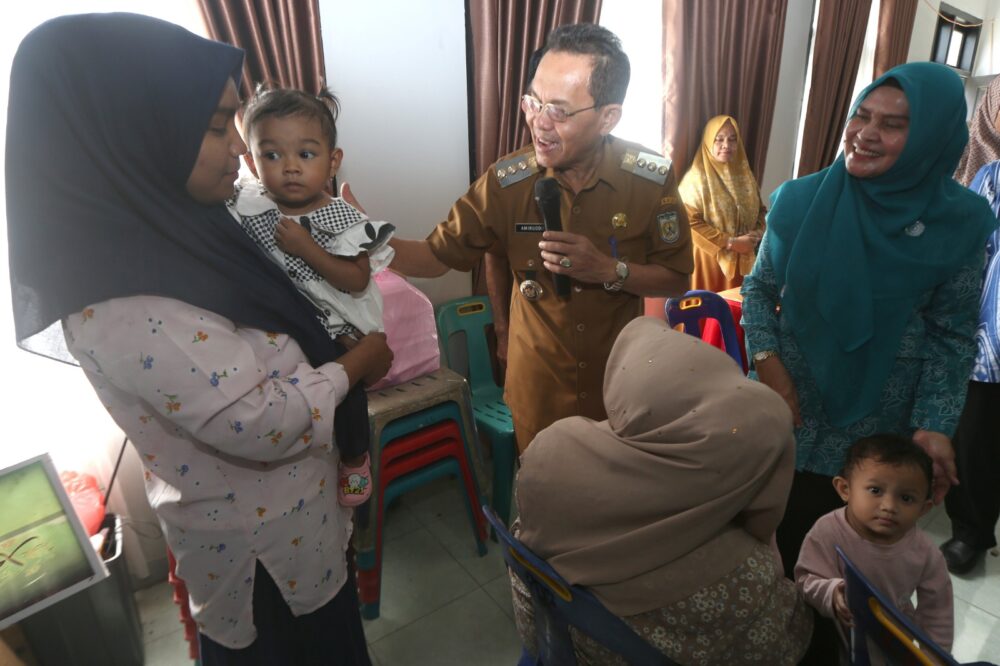 Camat Sukmawati Kunjungi Kegiatan Dahsat di Lampaloh
