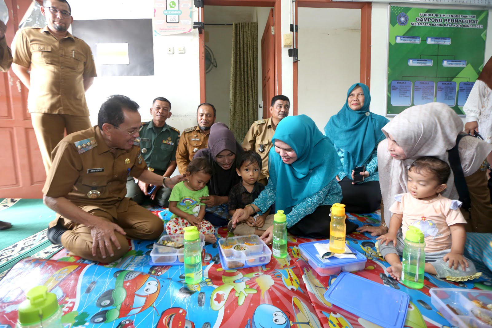 Target Turunkan Stunting, Pj Wali Kota Banda Aceh Gencar Pantau Rumoh Gizi