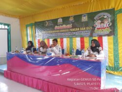 Dinas Pangan Aceh Besar Sosialisasikan Program Genius bagi Wali Murid