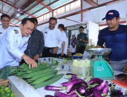 Antisipasi Kenaikan Harga Bahan Pokok, Pj Wali Kota Tinjau Pasar Al Mahirah