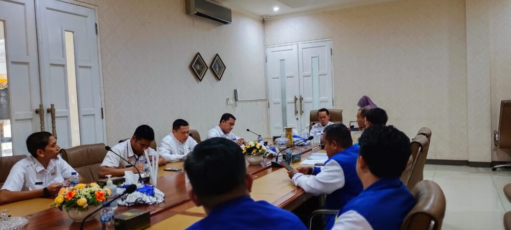 Terima Audiensi KNPI, Pj Wali Kota : Pemuda Aset Pemerintah