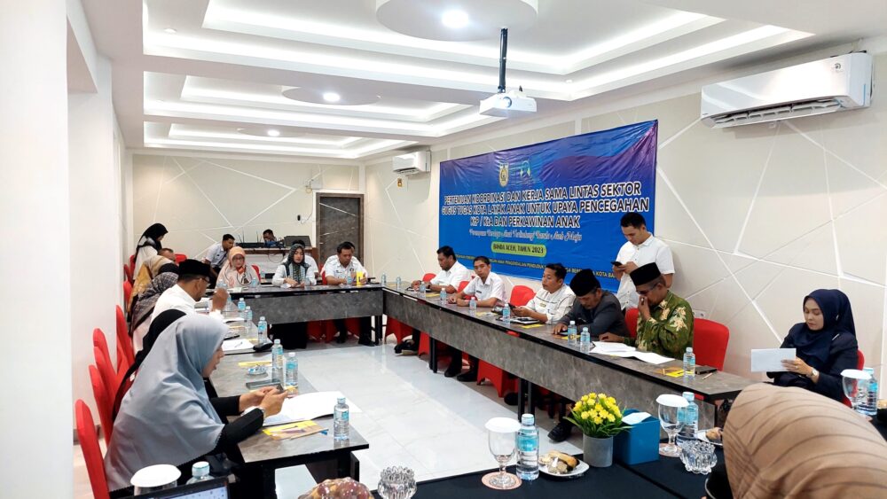 Rakor Gugus Tugas KLA Banda Aceh, Fokus Susun RAD KLA Periode 2023-2026