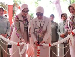 Ketua Umum Persit Kartika Chandra Kirana meresmikan “Griya Sanggamara”.