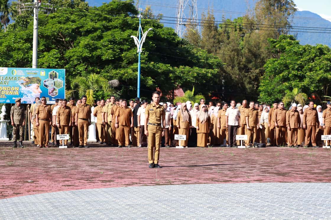 Pemkab Aceh Besar Gelar Apel Hari Pangan Sedunia Tahun 2023