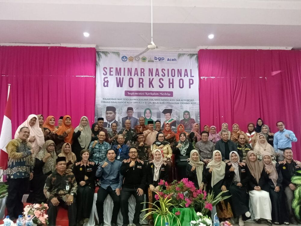 Kolaborasi Mahasiswa Pascasarjana MAP USK dan MKKS Banda Aceh -Aceh Besar Selenggarakan Seminar dan lokakarya Nasional