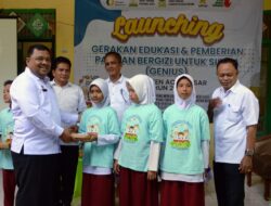 Sekda Aceh Besar Launching Genius di SDN Piyeung Mon Ara