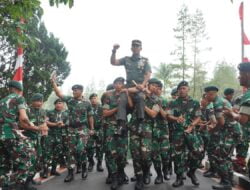 Pangdam IM Mayjen TNI Novi Helmy Prasetya, S.I.P, M.I.P didampingi Ketua Persit KCK Daerah Iskandar Muda, Ny. Iin Novi Helmy Prasetya melaksanakan Kunjungan Kerja ke Batalyon Infanteri 114/SM dan Komando Distrik Militer 0119/Bener Meriah