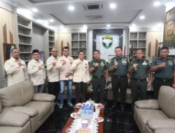 Kasdam IM Menerima Audiensi PW Pemuda Muhammadiyah Aceh