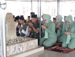 Pangdam IM Ziarah ke Makam Sultan Malikussaleh.
