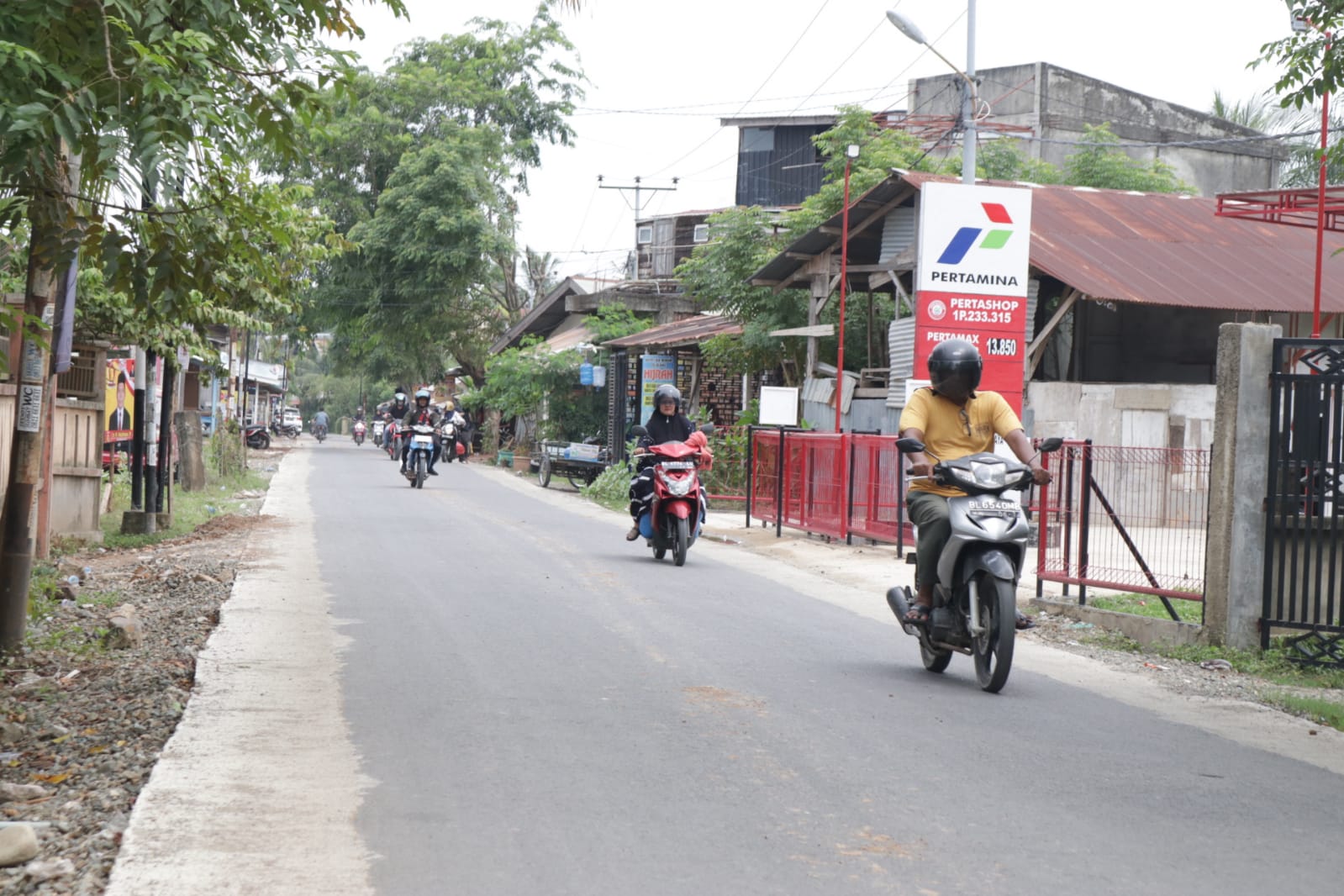 Jalan Mulus, Warga Darul Imarah Ucapkan Terima Kasih Kepada Pj Bupati Aceh Besar
