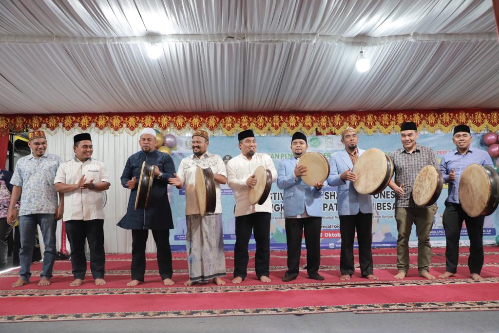 Diiringi Tabuhan Rapai, Pj Bupati Buka FASI XIII Tingkat Kabupaten Aceh Besar