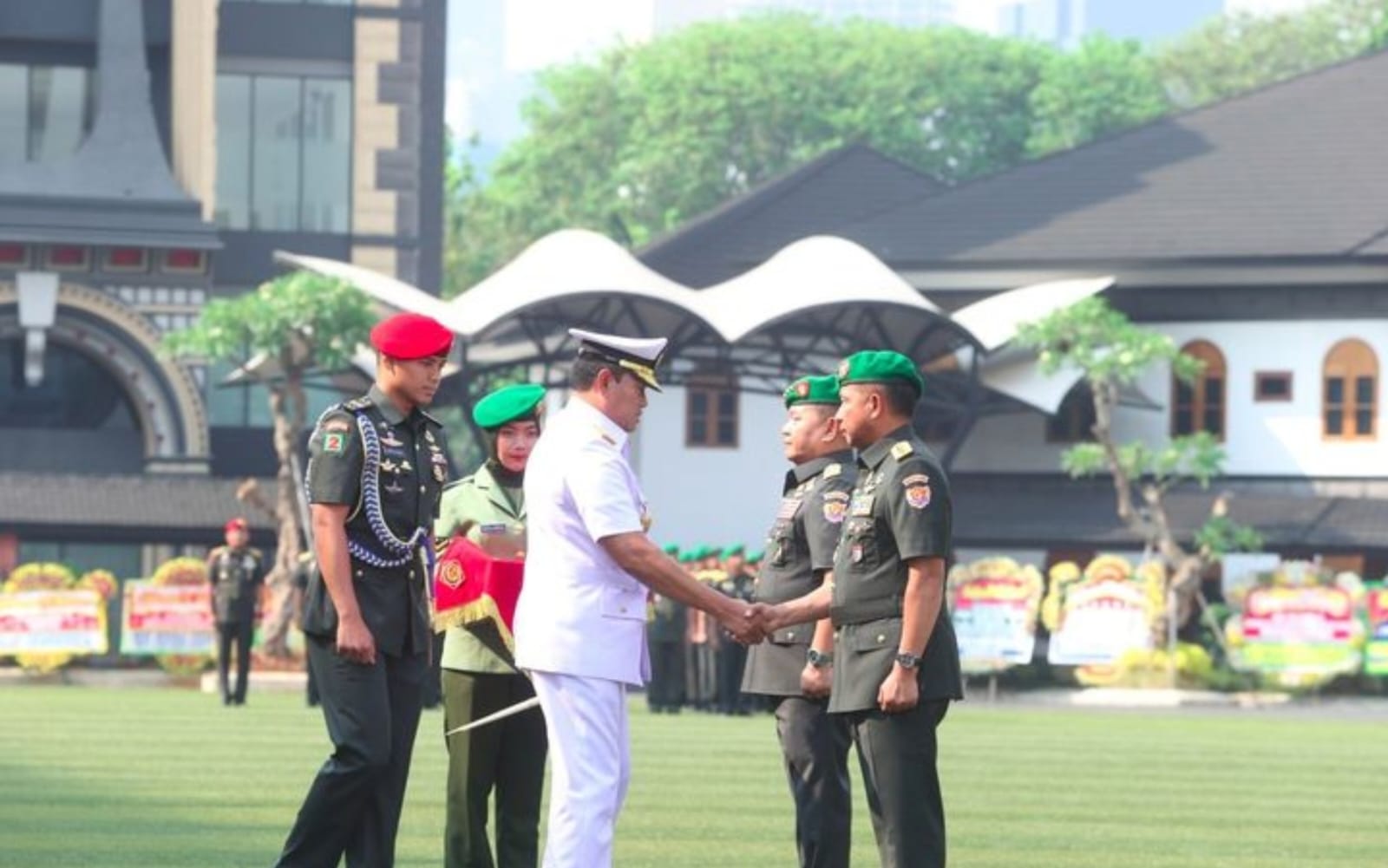 Pangdam IM Hadiri Sertijab Kepala Staf Angkatan Darat (Kasad)