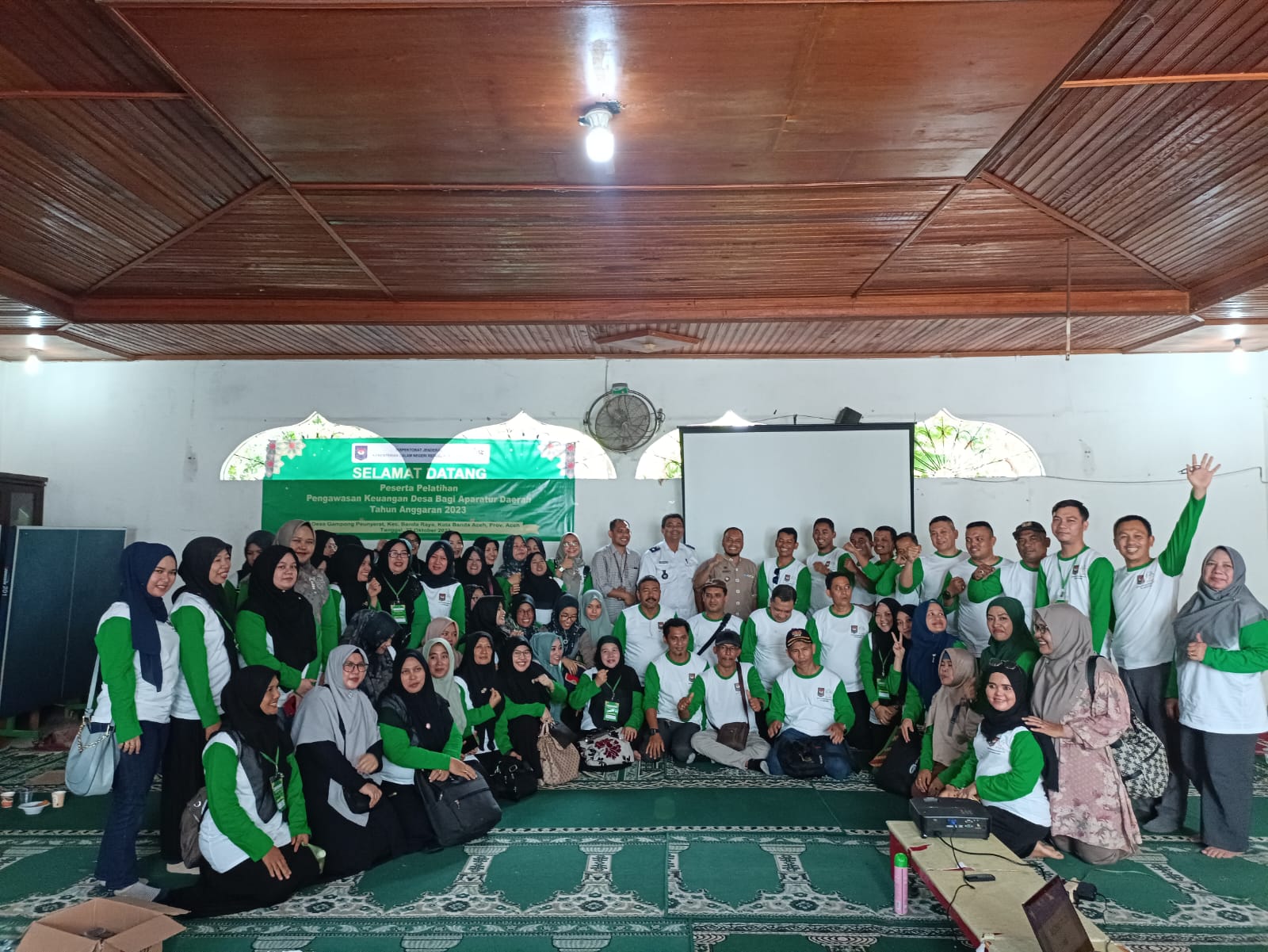Visitasi Tim Kemendagri ke Gampong Peunyeurat