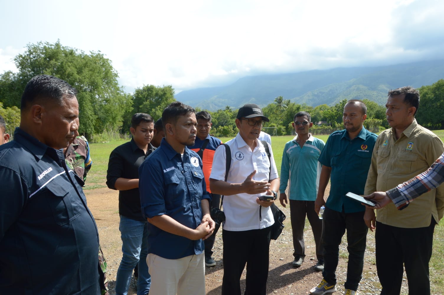 Tim Technical Delegate PON Survei Venue Paralayang di Aceh Besar