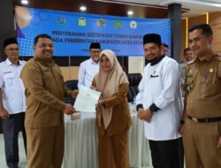70 Persil Tanah Waqaf di Aceh Besar Telah Bersertifikat
