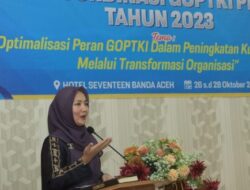 Ayu Marzuki Buka Rakor Gabungan Organisasi Penyelenggara Taman Kanak-kanak Indonesia (GOPTKI)