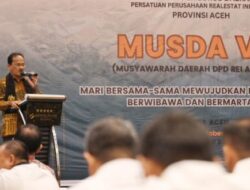Pemerintah Aceh Harap REI Bantu Wujudkan Rumah untuk Masyarakat Pra Sejahtera