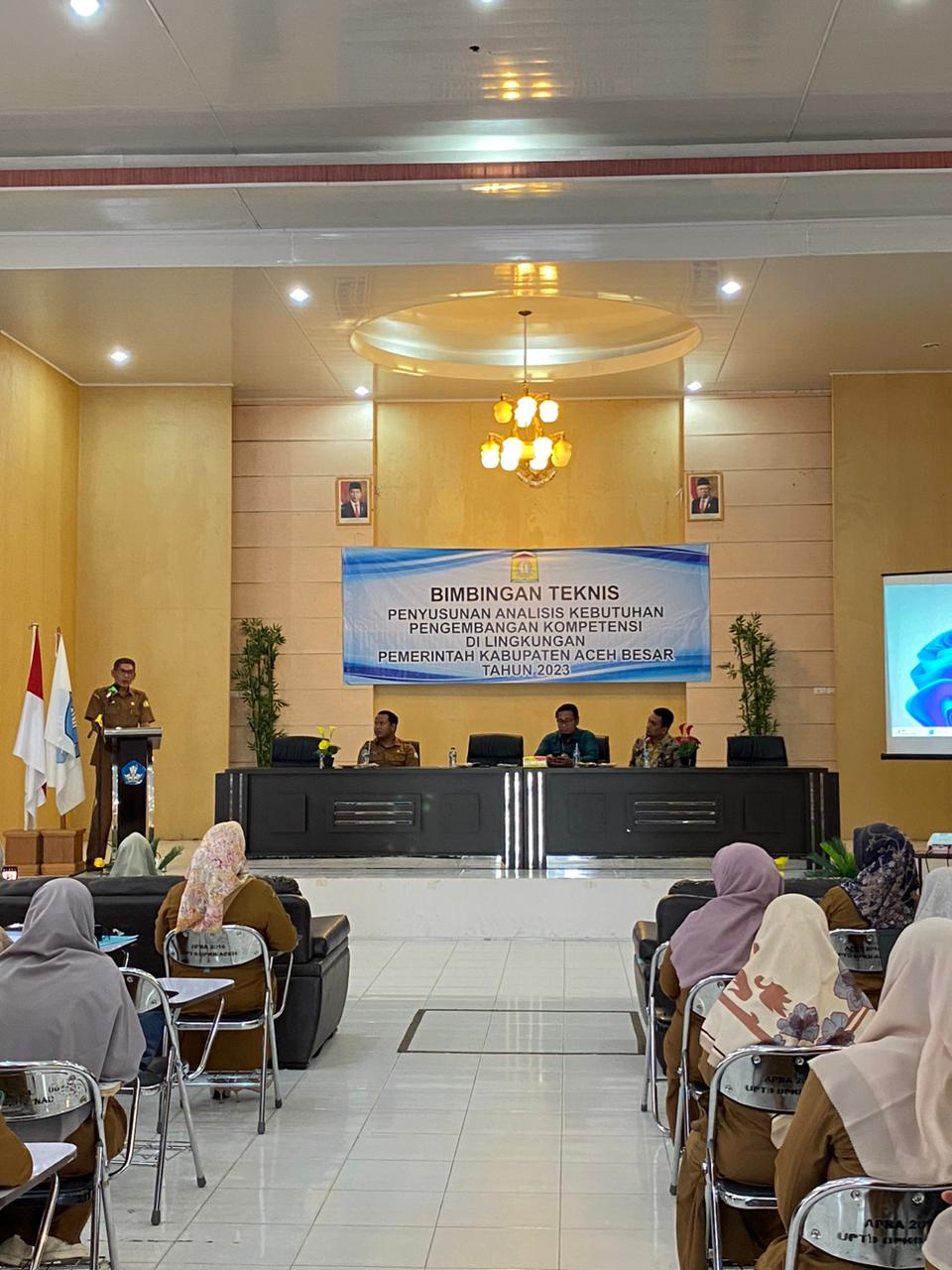 Pemkab Aceh Besar Gelar Bimtek Penyusunan Analisis Kebutuhan Pengembangan Kompetensi