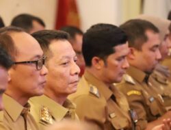 Penjabat Gubernur Aceh dan Penjabat Kepala Daerah Se-Indonesia Terima Arahan Presiden di Istana Negara