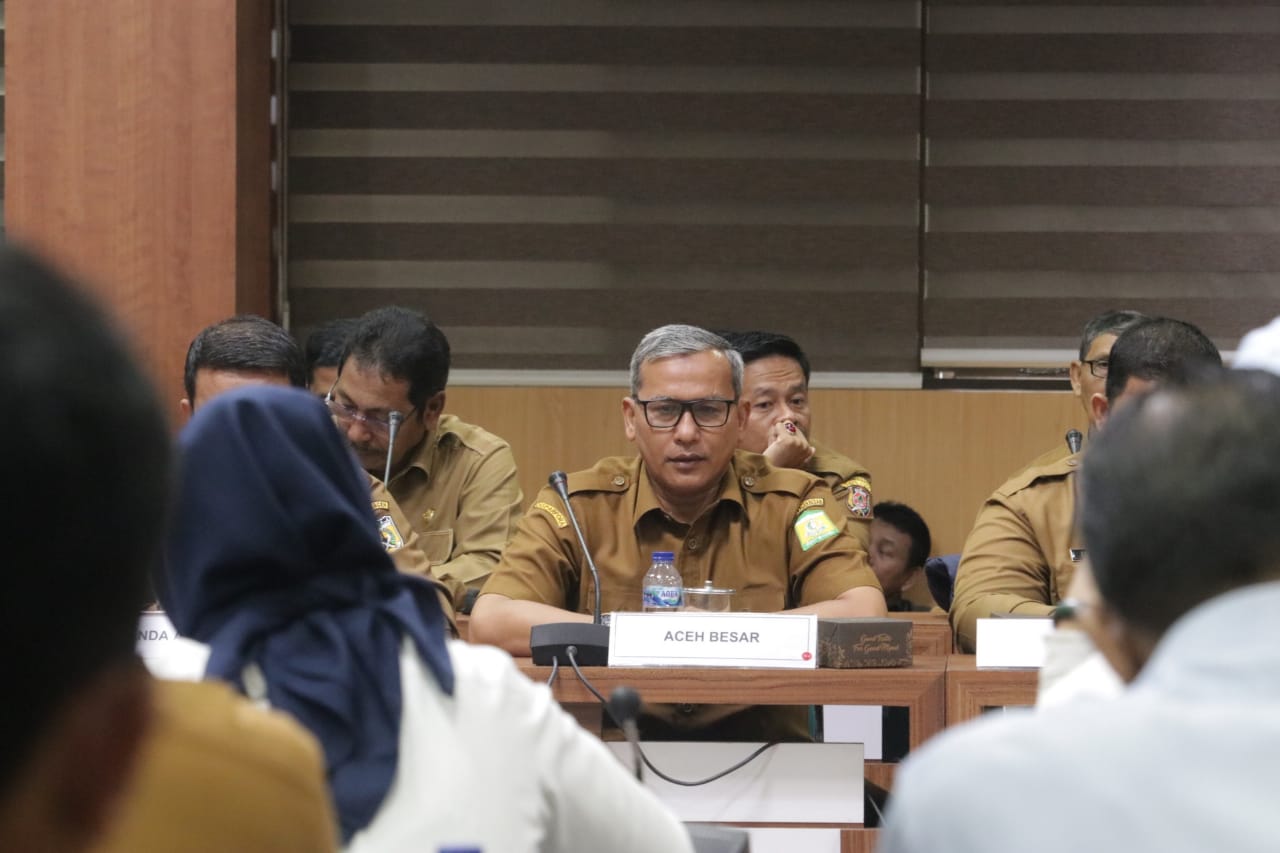 Pj Bupati Aceh Besar Minta PB PON Segera Realisasikan Dana Rehab Venue