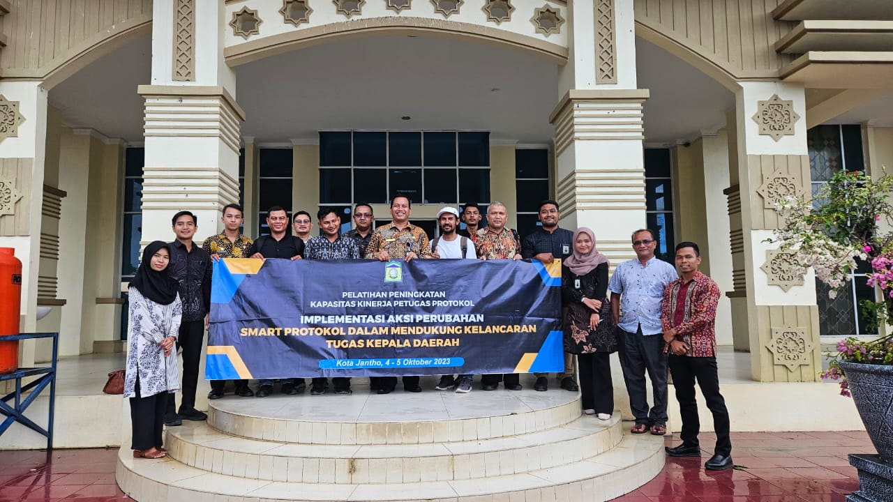 Prokopim Aceh Besar Gelar Pelatihan Peningkatan Kapasitas Petugas Protokol