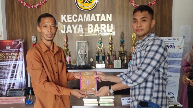 Sambut HUT Ke-14, TKSK Banda Aceh Kumpulkan Sejumlah Bantuan