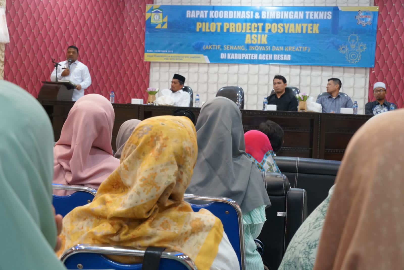 Sekda Aceh Besar Buka Rakor dan Bimtek Posyantek ASIK