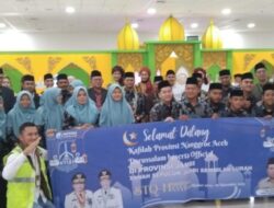 Tiba di Jambi, Kafilah STQH Aceh Siap Tampilkan yang Terbaik