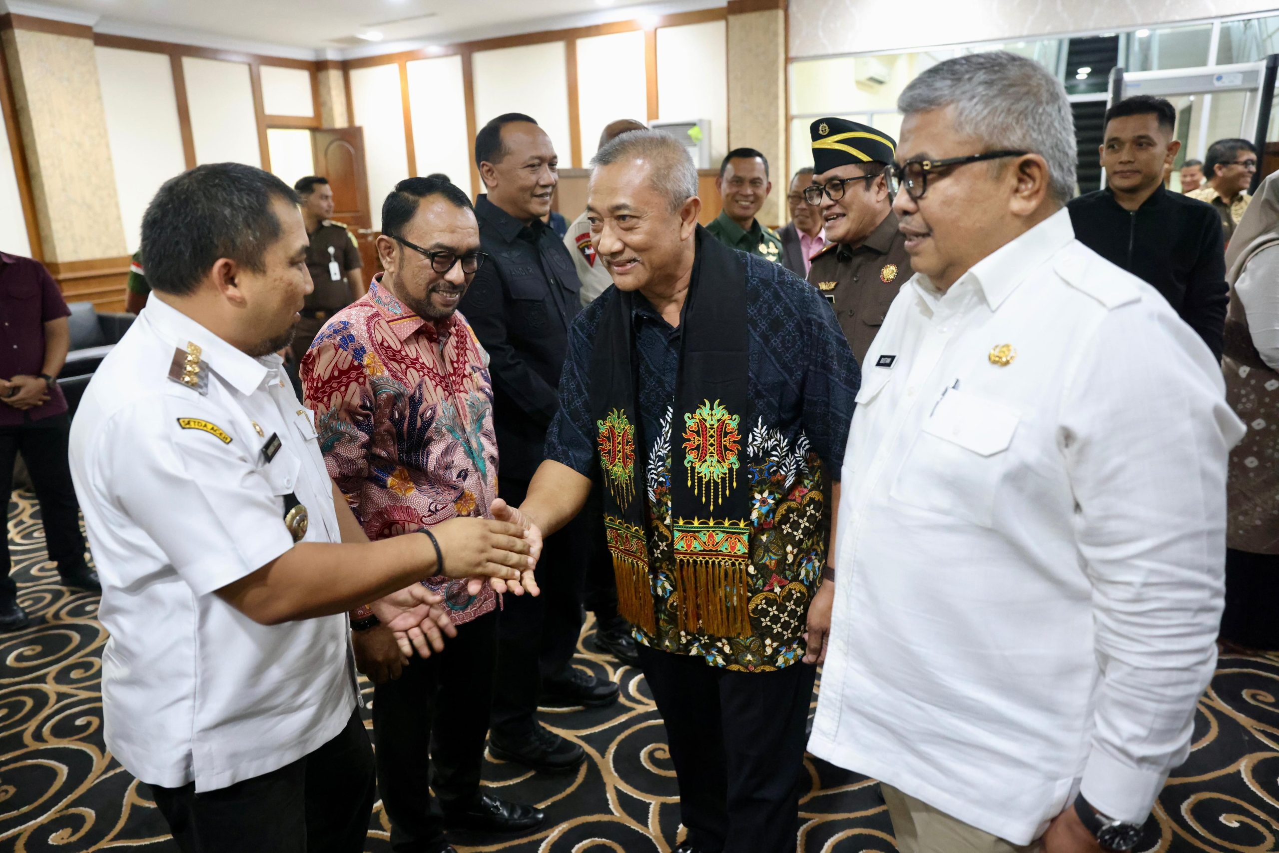 Dampingi Forkopimda Aceh, Pj Bupati Iswanto Sambut Kajati Aceh