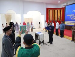 Pj Bupati Iswanto Rotasi Lima Kadis di Aceh Besar