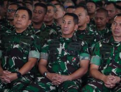 Pangdam IM menghadiri acara Apel Dansat TNI AD Semester II TA. 2023.