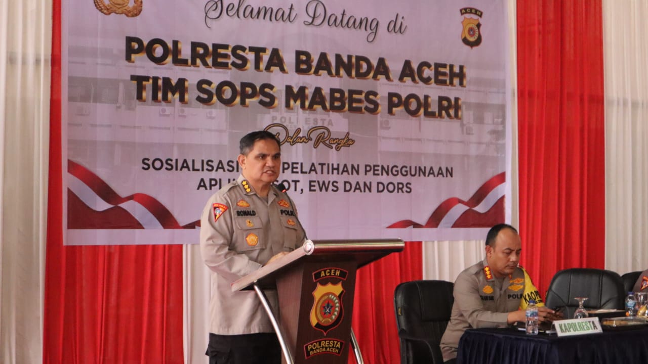 Tim Sops Mabes Polri Berikan Arahan Terkait Aplikasi Dors, EWS dan SOT