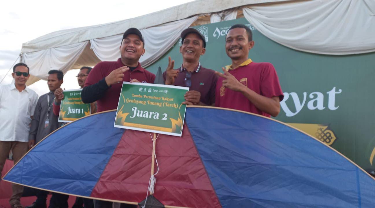 Aceh Besar Juara II Geulayang Tarek PKA-8