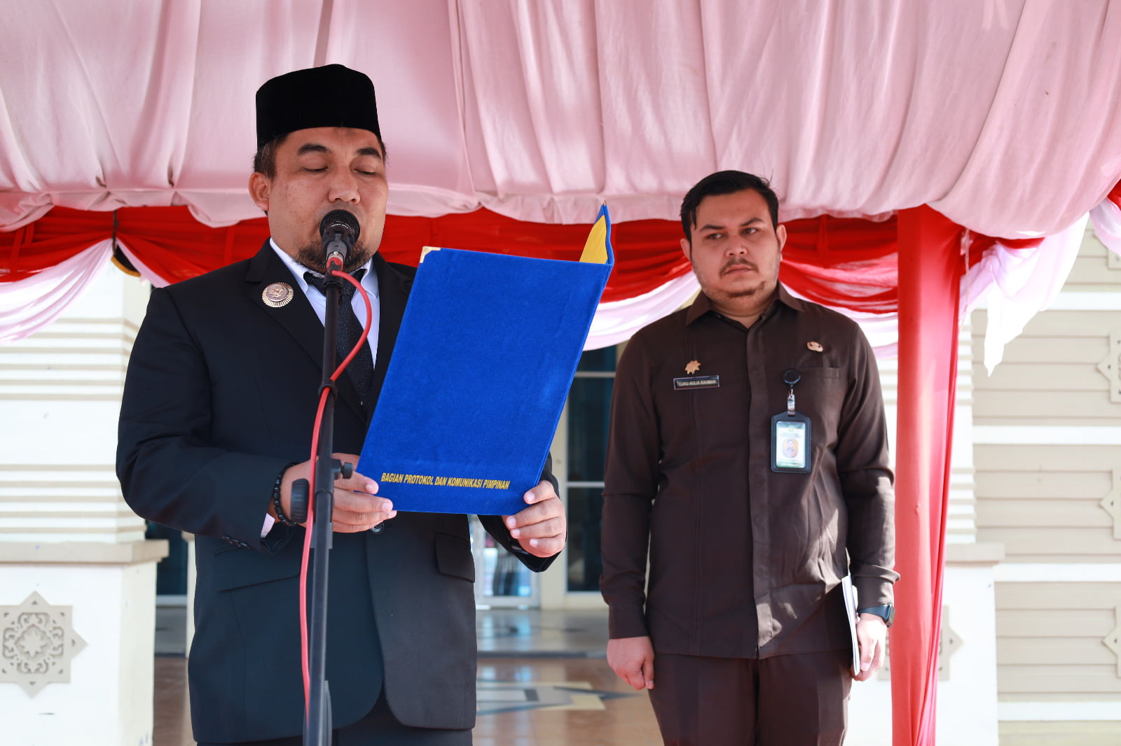 Pj Bupati Aceh Besar Inspektur Upacara Hari Pahlawan ke-78