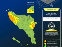 Aceh Besar Berpotensi Hujan Tinggi, Pj Bupati Iswanto Minta Warga Tingkatkan Kewaspadaan