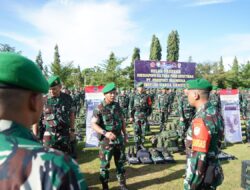 Pangdam IM Periksa Kesiapan Operasi Satgas Yonif 116/GS