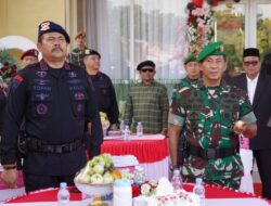 Pangdam IM Menghadiri HUT Brimob Polri Ke-78 di Mako Satbrimob Polda Aceh.
